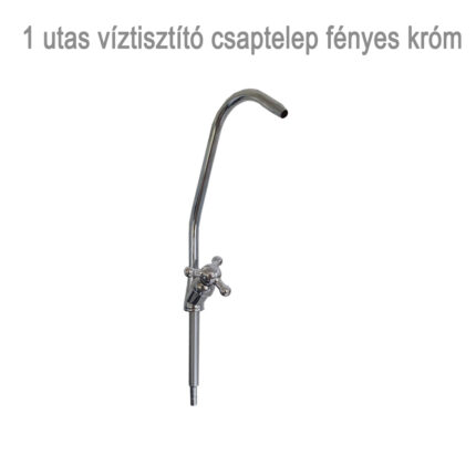 1 utas víztisztító csaptelep - QF-10-1-C fényes króm