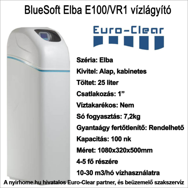 Euro Clear Bluesoft Elba E100 VR1 vizlagyito