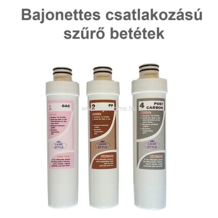 Bajonettes szuro garnitura quick