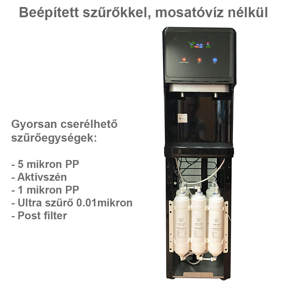 BLACK DIAMOND UF — ULTRA SZŰRŐS VÍZADAGOLÓ 6 Black Diamond UF 6 Víztisztító vízadagoló