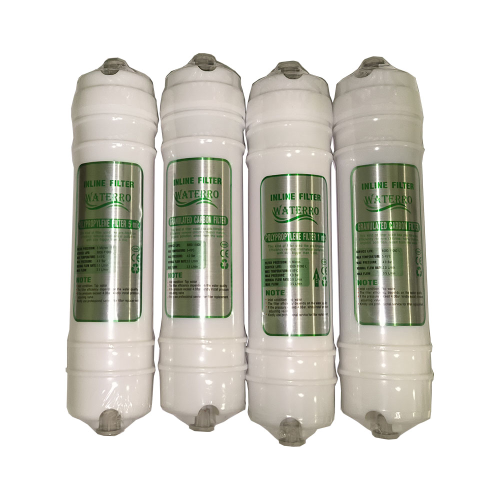 Inline QF 2.5" szűrőbetét készlet 4 db-os 1 Inline QF 2.5 szűrőbetét készlet 4 db os