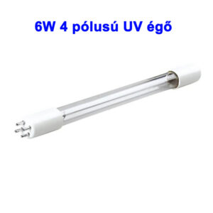 6W 4 pólusú UV égő